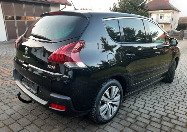 Peugeot 3008 cena 41900 przebieg: 151000, rok produkcji 2016 z Gdynia małe 301